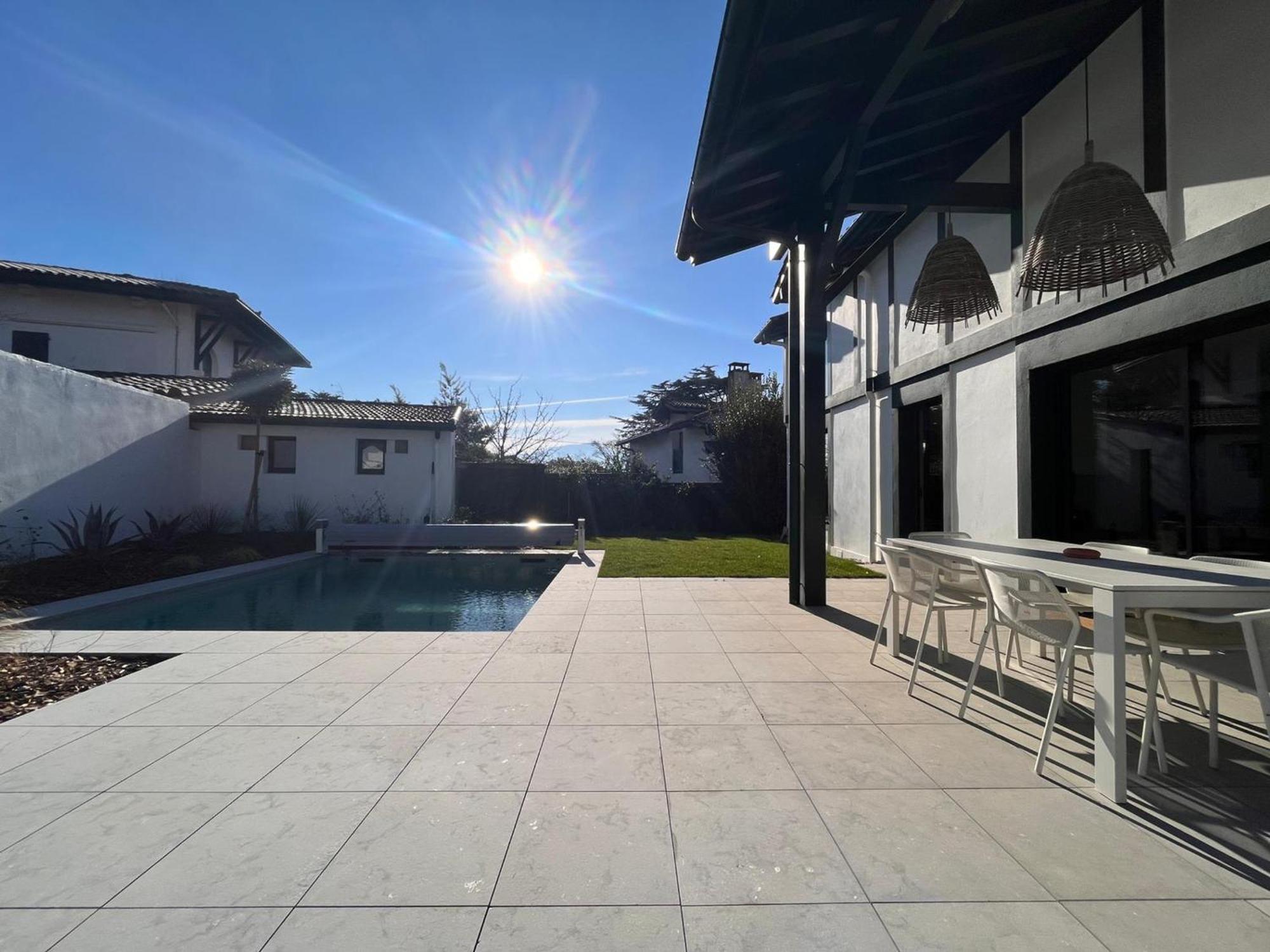 Villa Contemporaine, Piscine Chauffee, Proche Ocean A Saint-Jean-De-Luz - Fr-1-239-682 Exterior photo